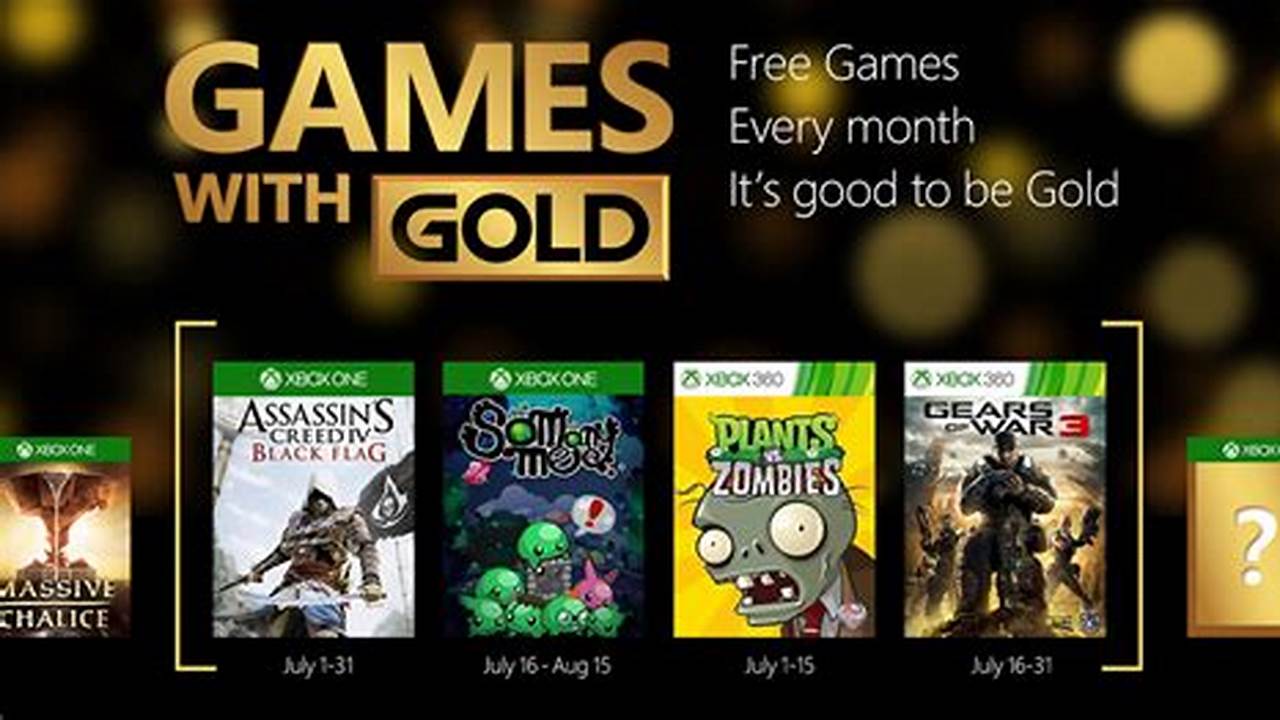 Games With Gold July 2024