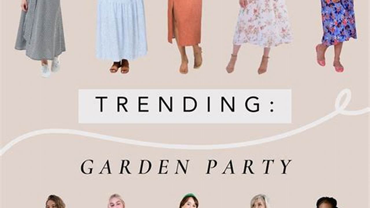 Garden Party Dresses 2024