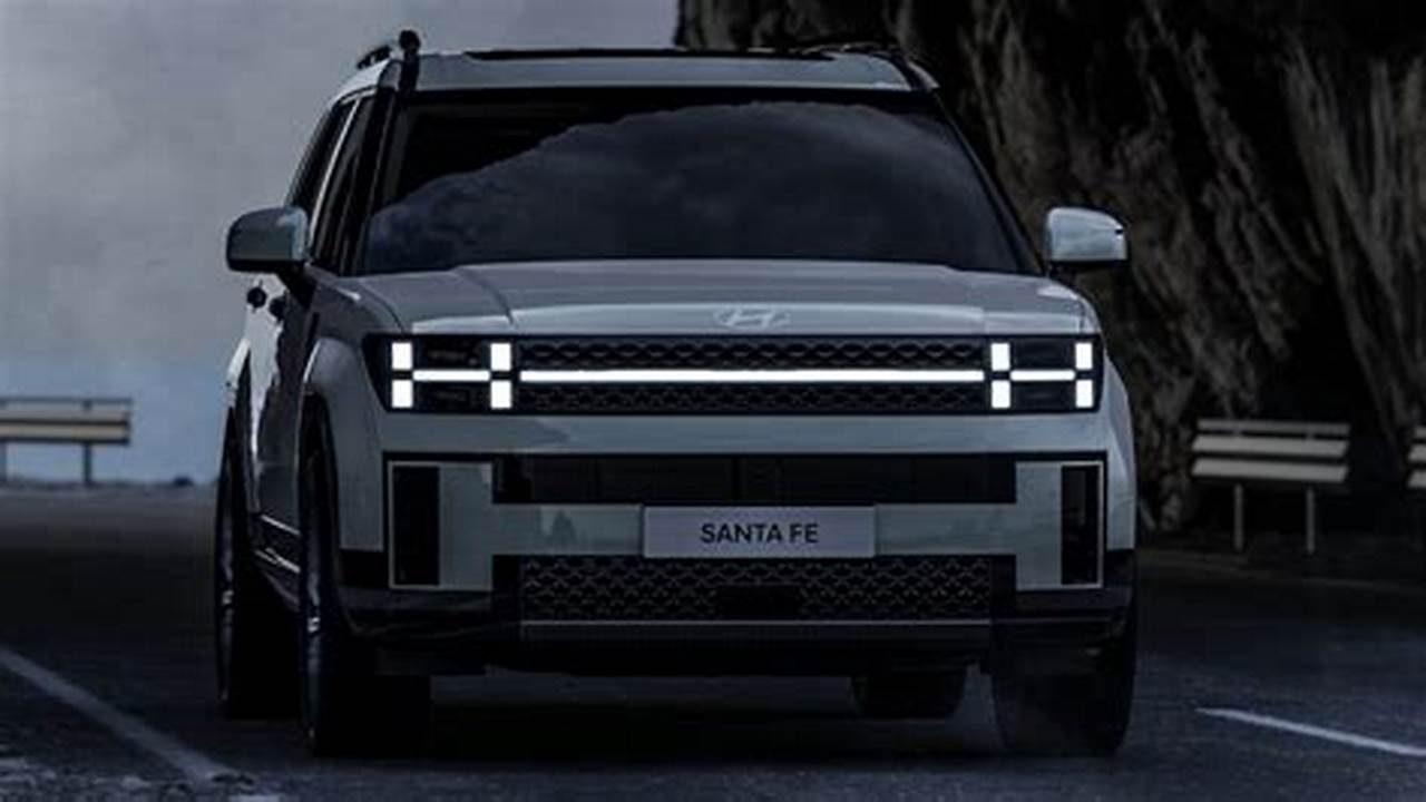 Gas Santa Fe Models Will Go On Sale In March 2024, And The Hybrid Will Follow In The Spring., 2024