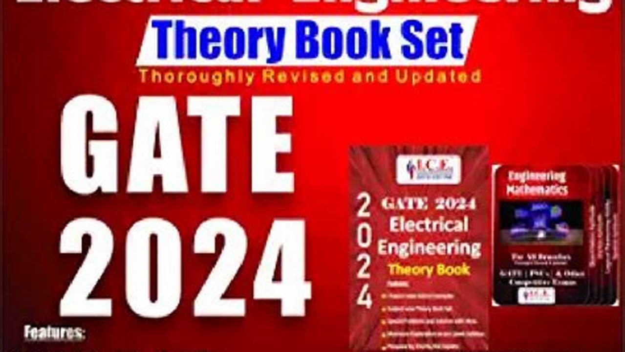 Gate Books For Electrical Engineering., 2024