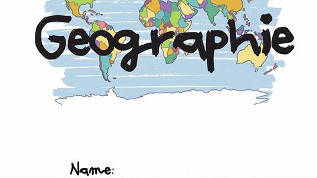 Geographie, Wo