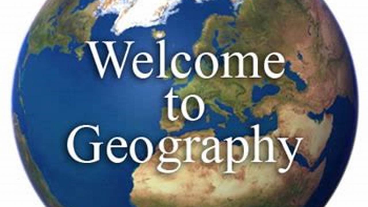 Geography, General