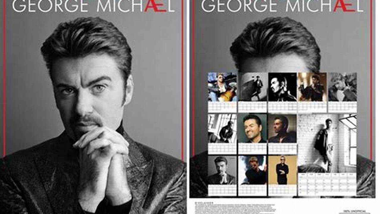 George Michael Calendar 2024
