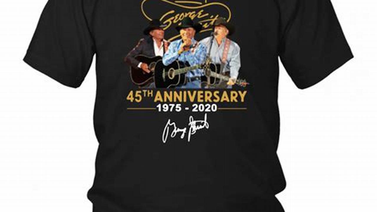 George Strait Concert Shirts 2024
