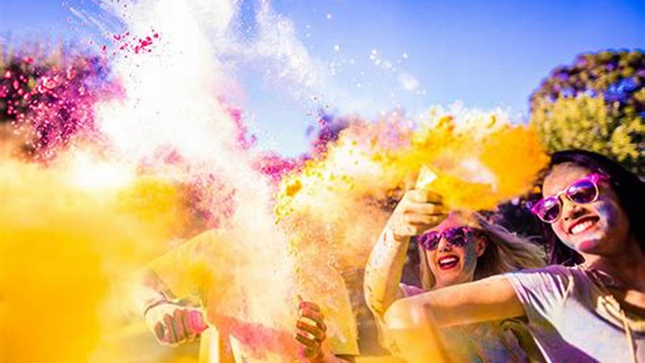 Get Ready To Immerse Yourself In Dubai’s Grandest Holi In Dubai 2024 Celebration Featuring Spectacular Performances From Renowned Djs Like Ace, Buddha, Kv5, Yogamusic, Purab And Zubair., 2024