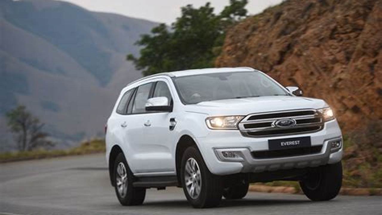 Get The Current Ford Everest Price In South Africa., 2024