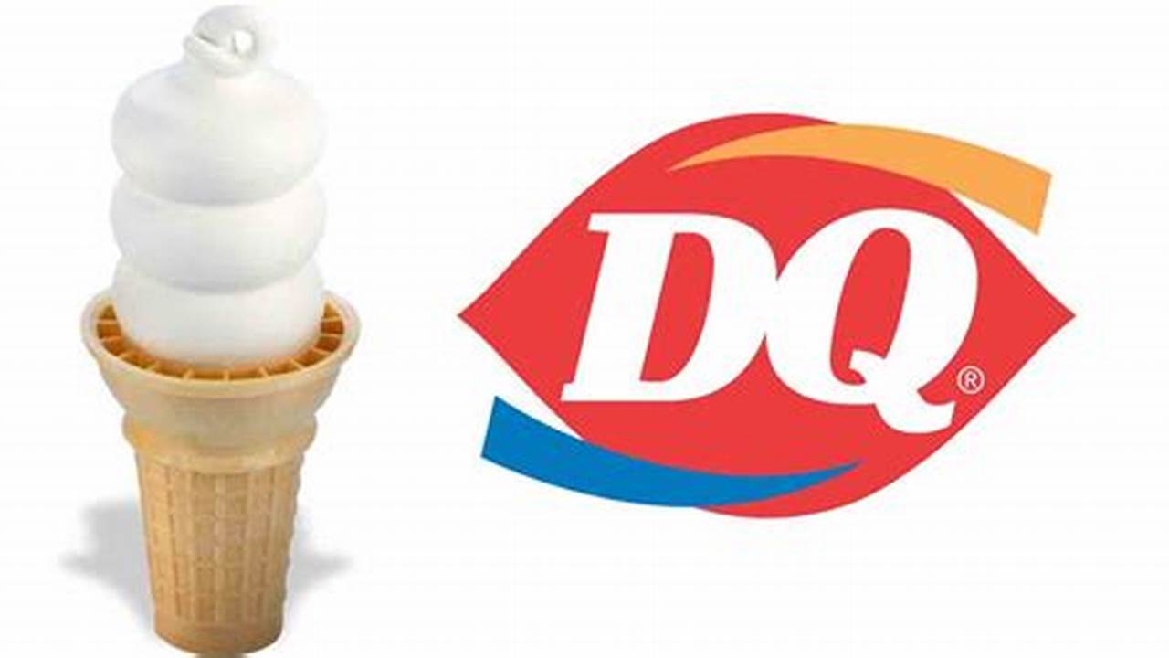 Get Your Dairy Queen Vanilla Cone At All Participating., 2024