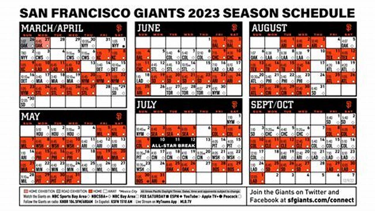 Giants Schedule 2024 Game Times