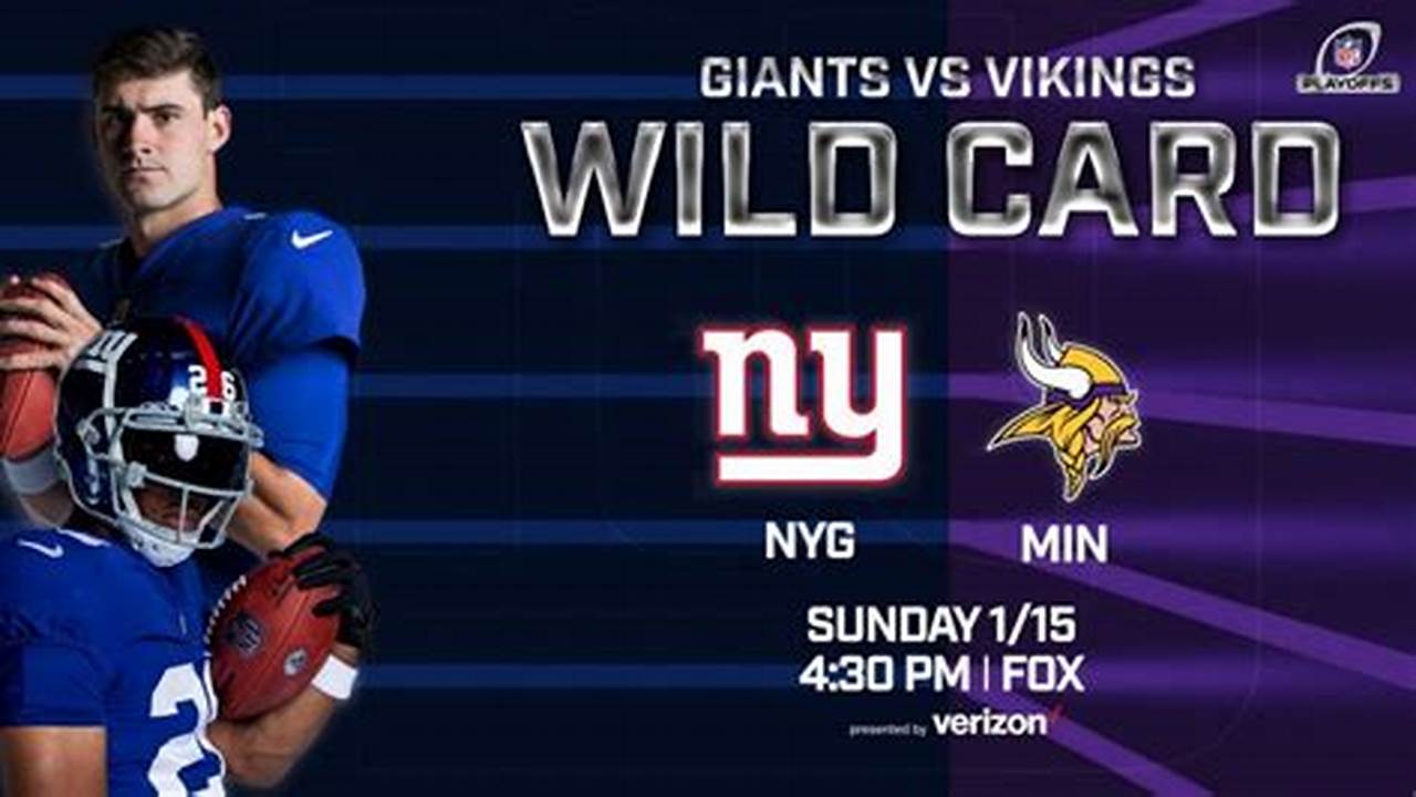 Giants Vs Vikings 2024
