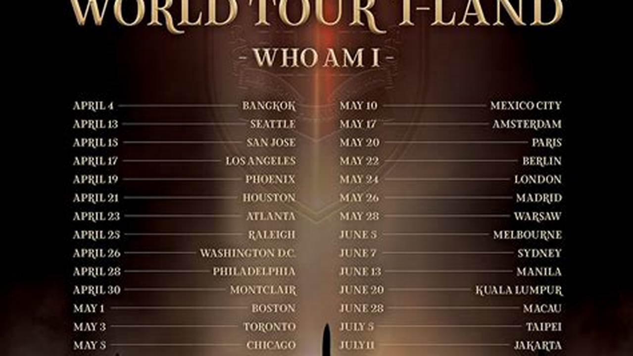 Gidle World Tour 2024