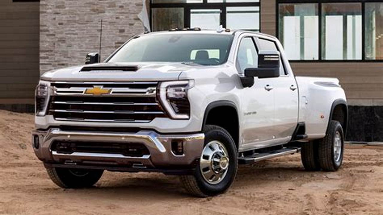 Gm Authority Has Caught The Refreshed 2024 Silverado 3500Hd Dually Wt Testing On Public Roads, Giving Us An Early Look At What&#039;s In Store., 2024