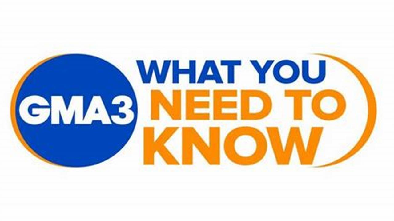 Gma3 What You Need To Know 2024
