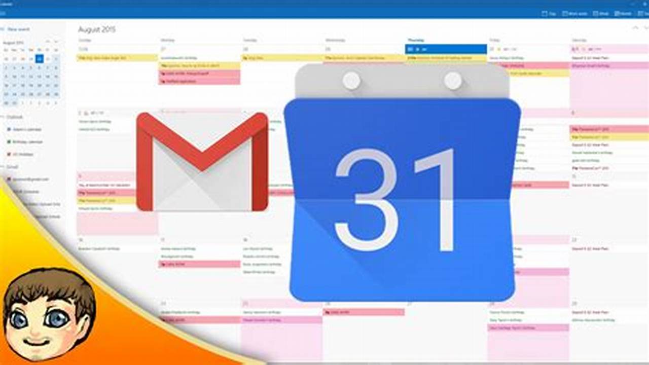 Gmail Account Calendar