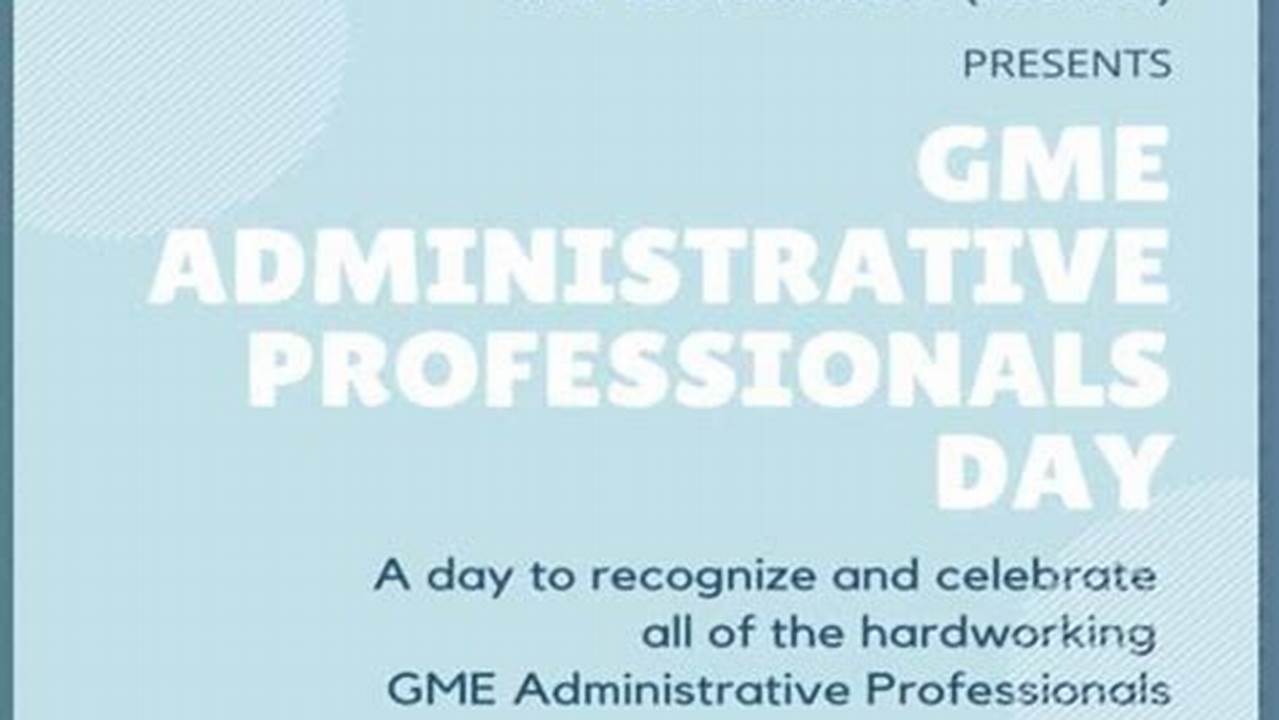 Gme Professionals Day 2024