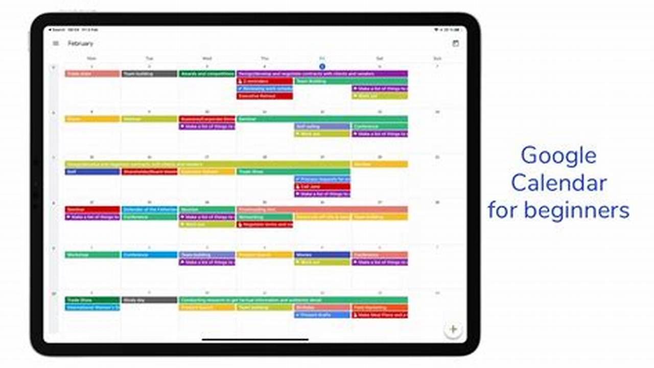 Google Calendar For Ipad Pro