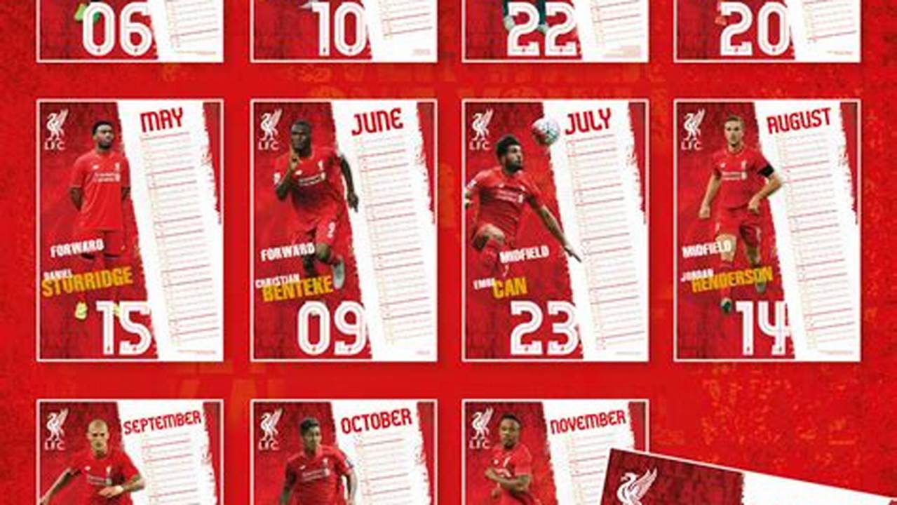 Google Calendar Liverpool Fixtures