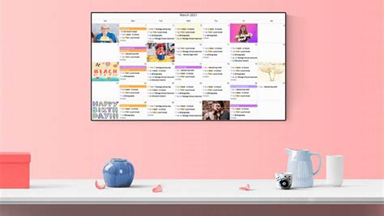 Google Calendar Smart Display