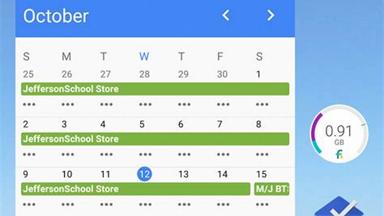 Google Calendar Widget On Desktop