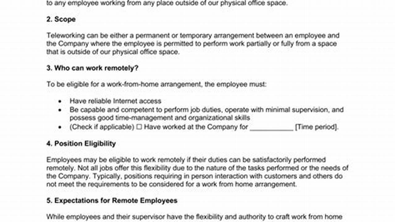 Google Work From Home Policy 2024