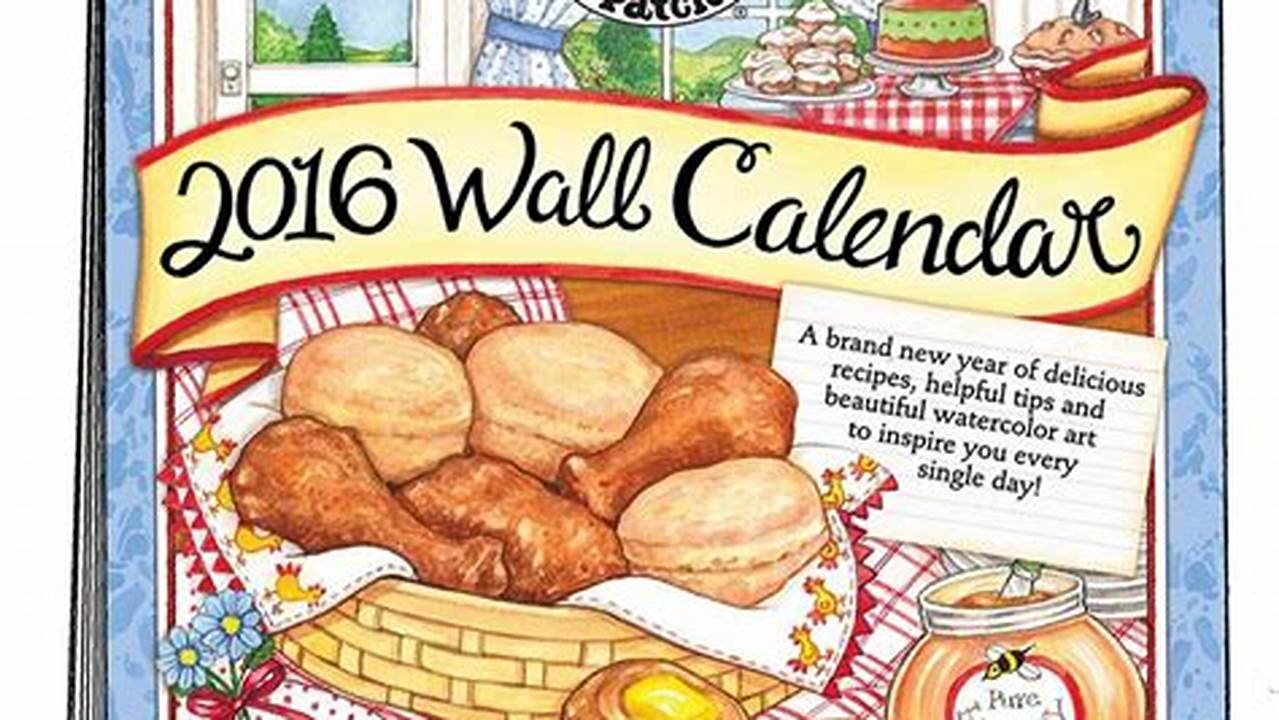 Gooseberry Patch Cookbooks 2024 Calendar