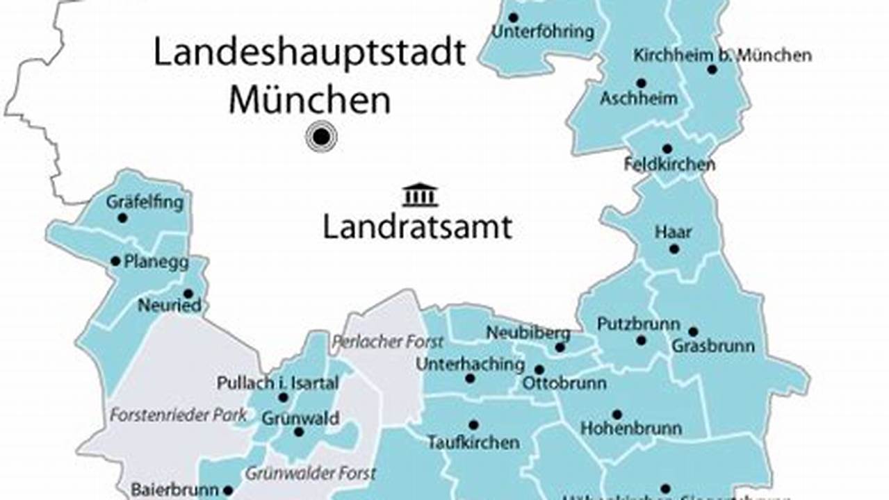 Grünwald Ist Eine Gemeinde Im Landkreis München., Wo