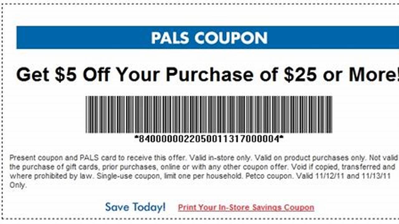 Grab 25% Off Your Purchase At Petco., 2024