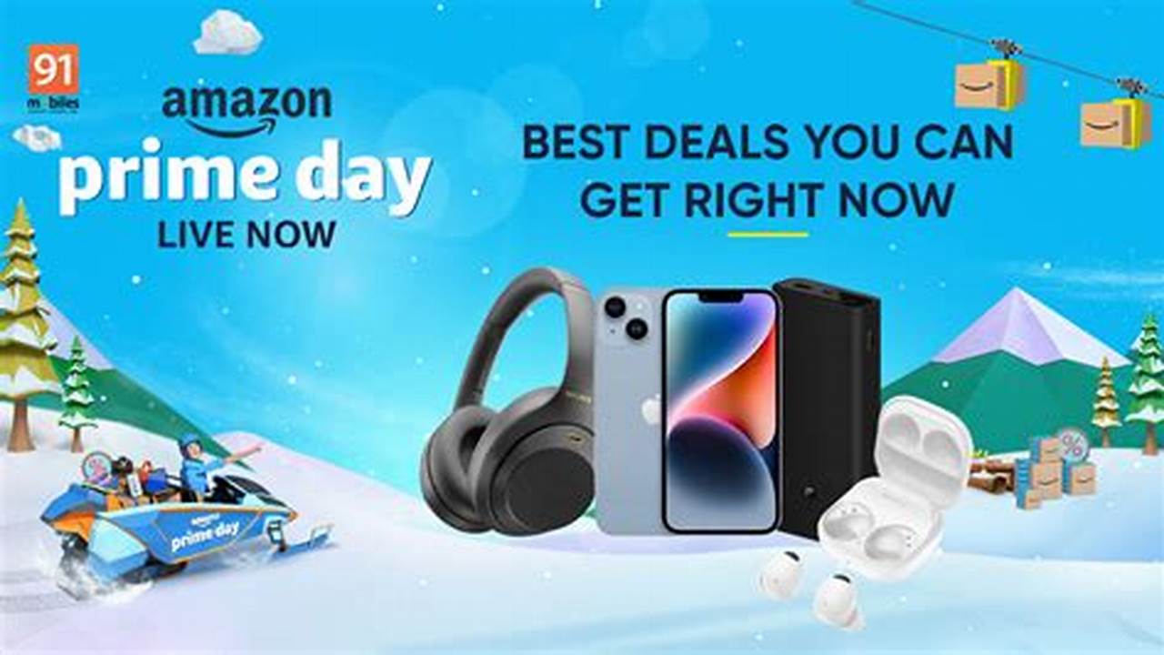 Grab Best Deals With Amazon India Prime Day Sale 2024 Offers, For The Seventh Time In India, On 15Th July &amp;Amp; 16Th July 2024., 2024