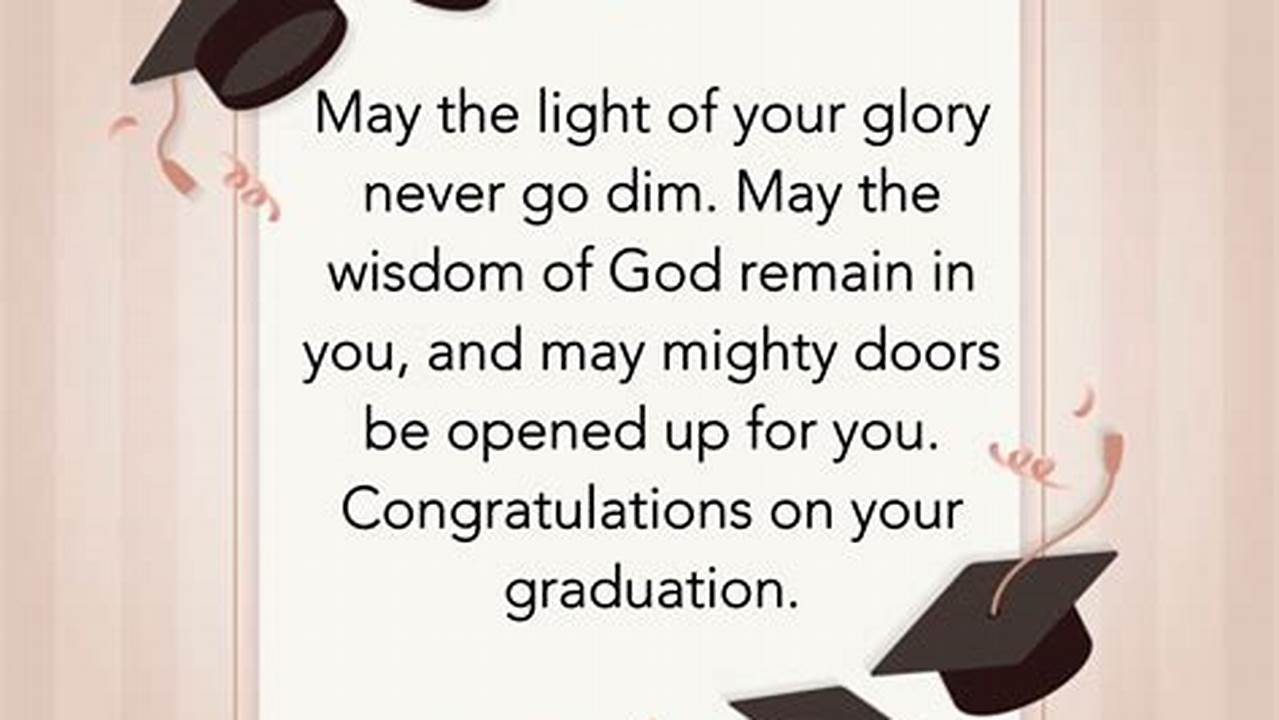 Graduation Message 2024