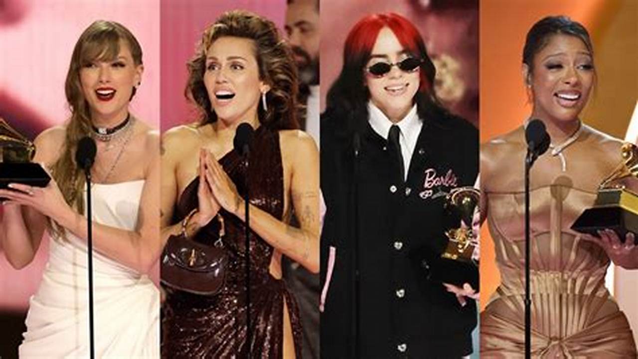 Grammys 2024 Winners List Taylor Swift, Sza, Miley Cyrus, Victoria Monét, Billie Eilish And Finneas O&#039;connell, Dave Chappelle And The Beatles Were Among., 2024