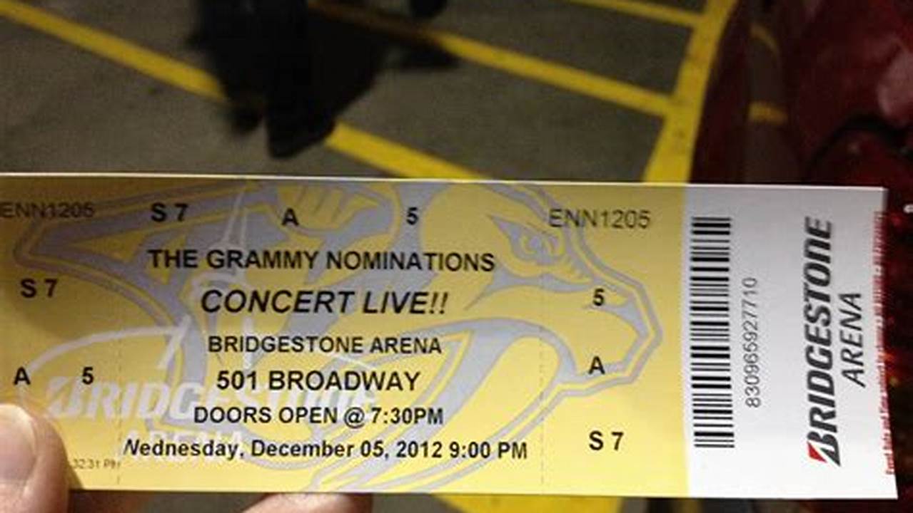 Grammys New York 2024 Tickets
