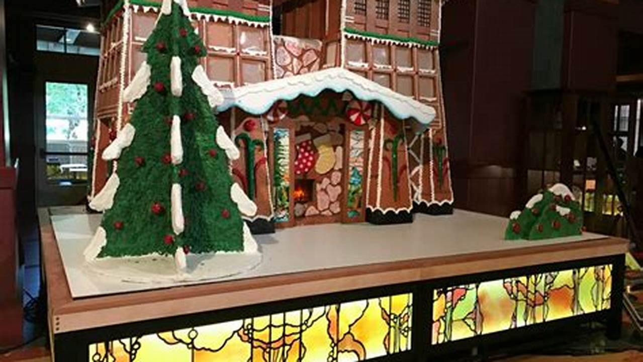 Grand Californian Gingerbread House 2024