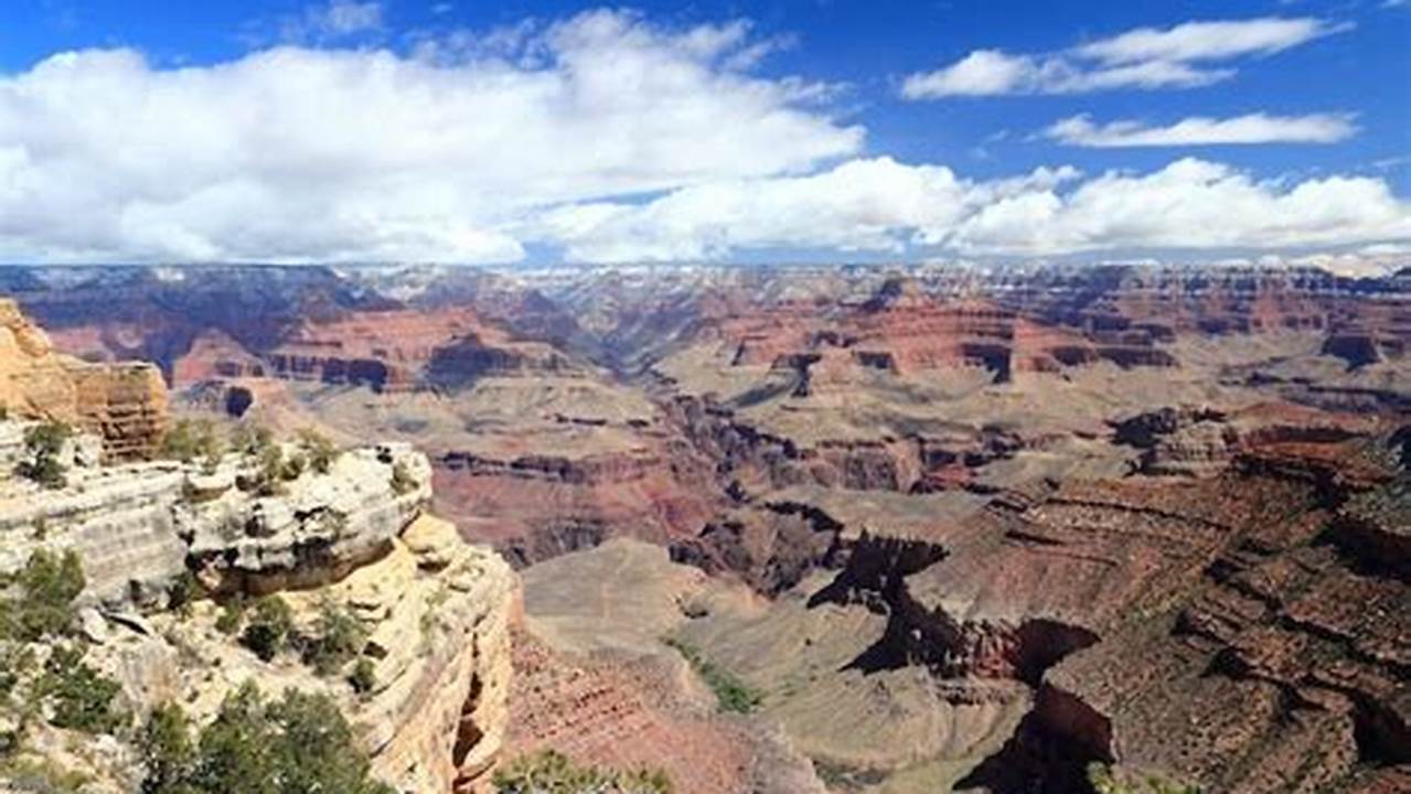 Grand Canyon In April 2024