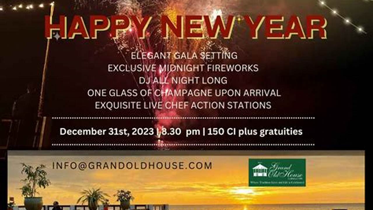 Grand Cayman New Years Eve 2024