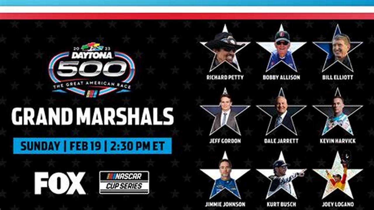 Grand Marshal Daytona 500 2024