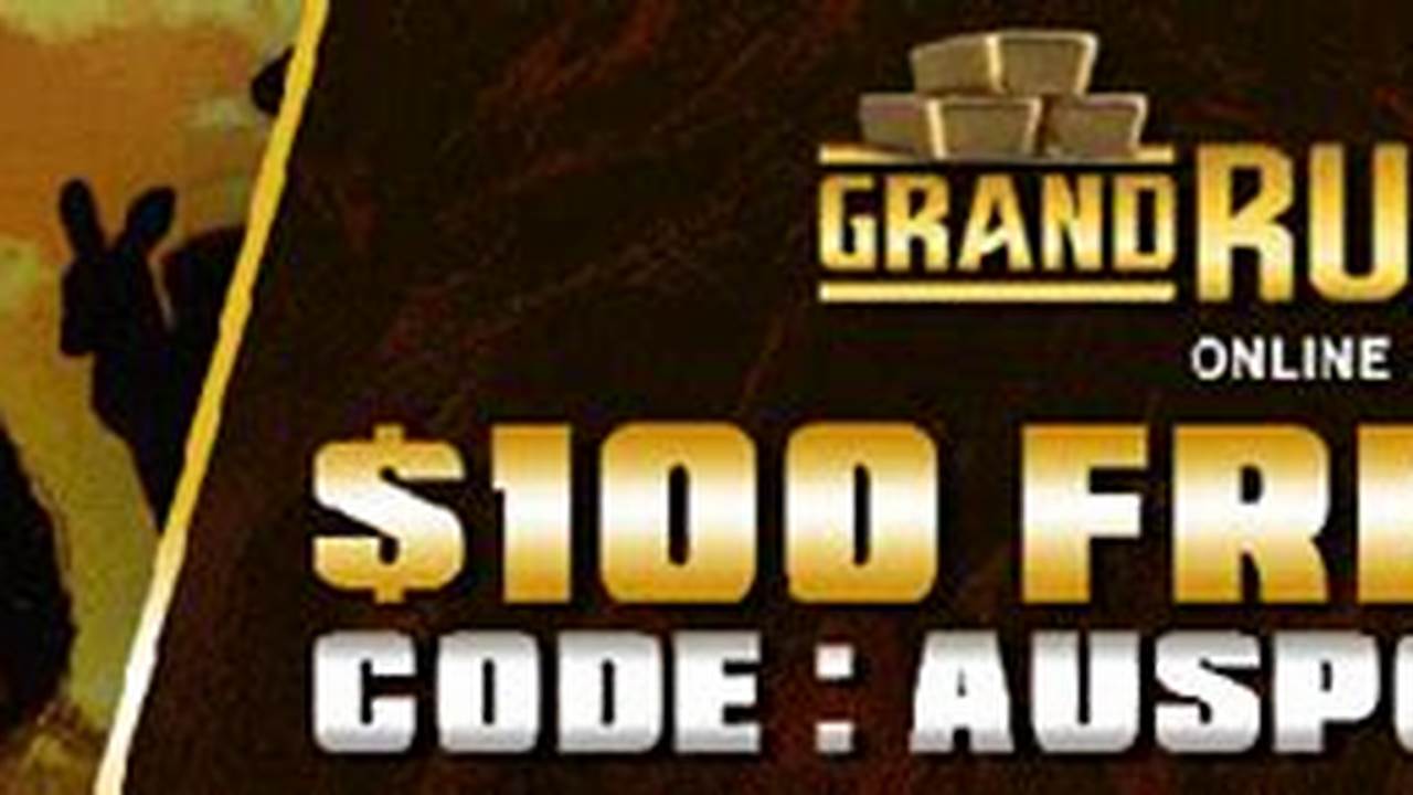 Grand Rush 100 Free Chip 2024