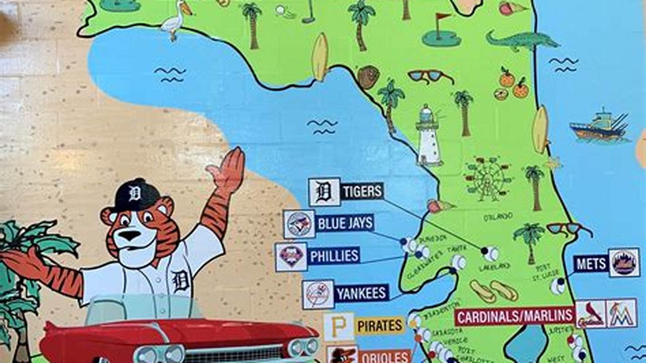 Grapefruit League Map 2024 Results