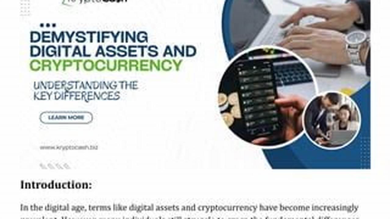 Grasp Fundamental Concepts., Cryptocurrency