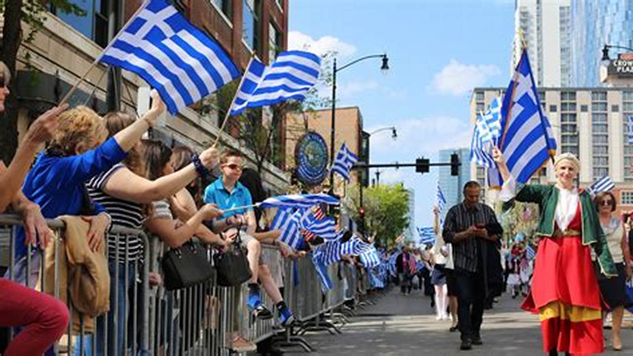 Greek Parade Chicago 2024