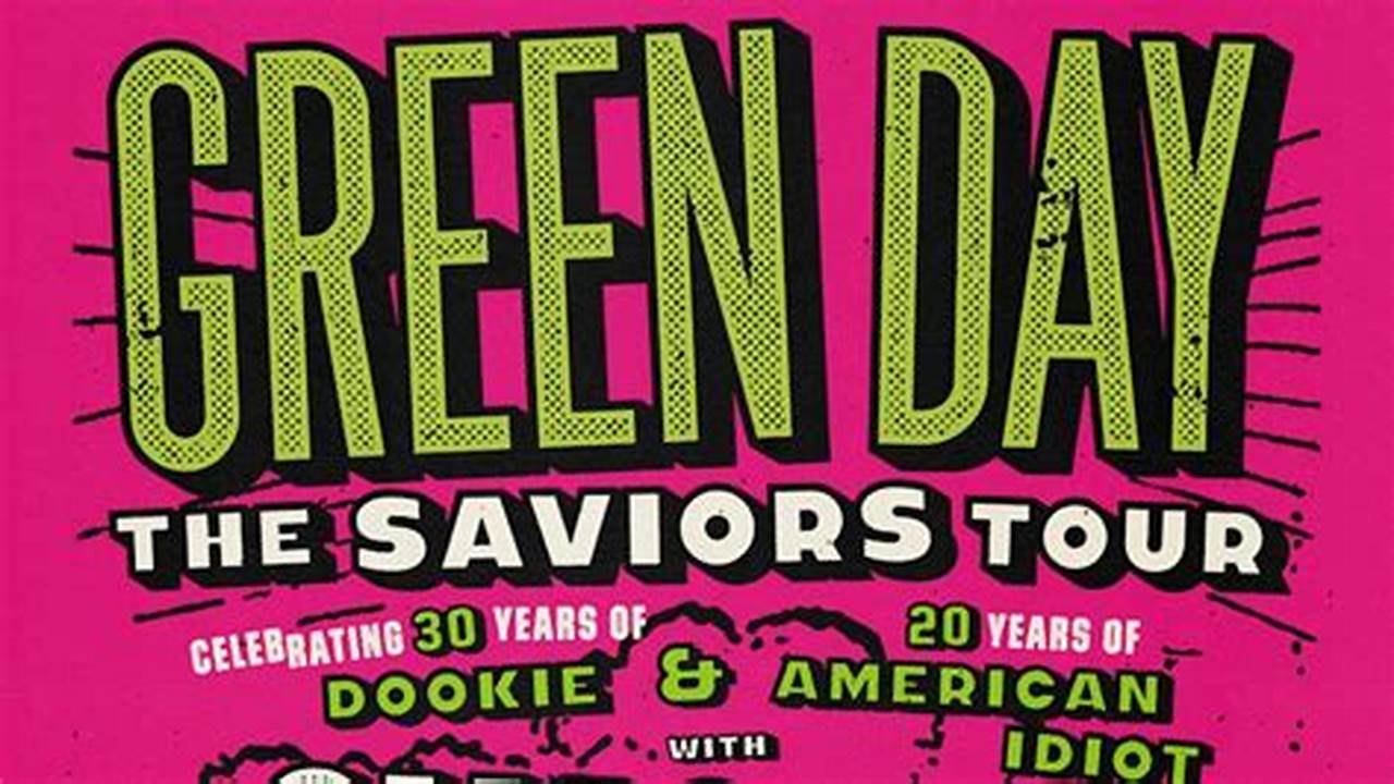Green Day Tour 2024