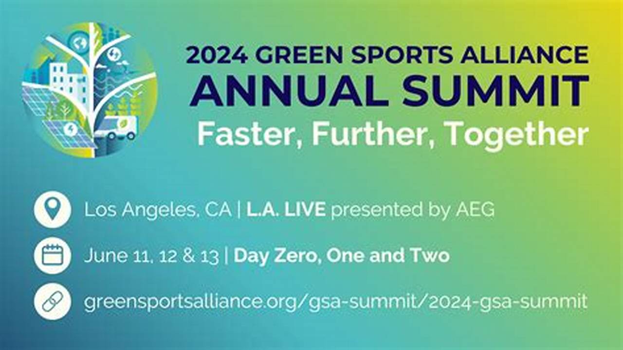 Green Sports Alliance Summit 2024