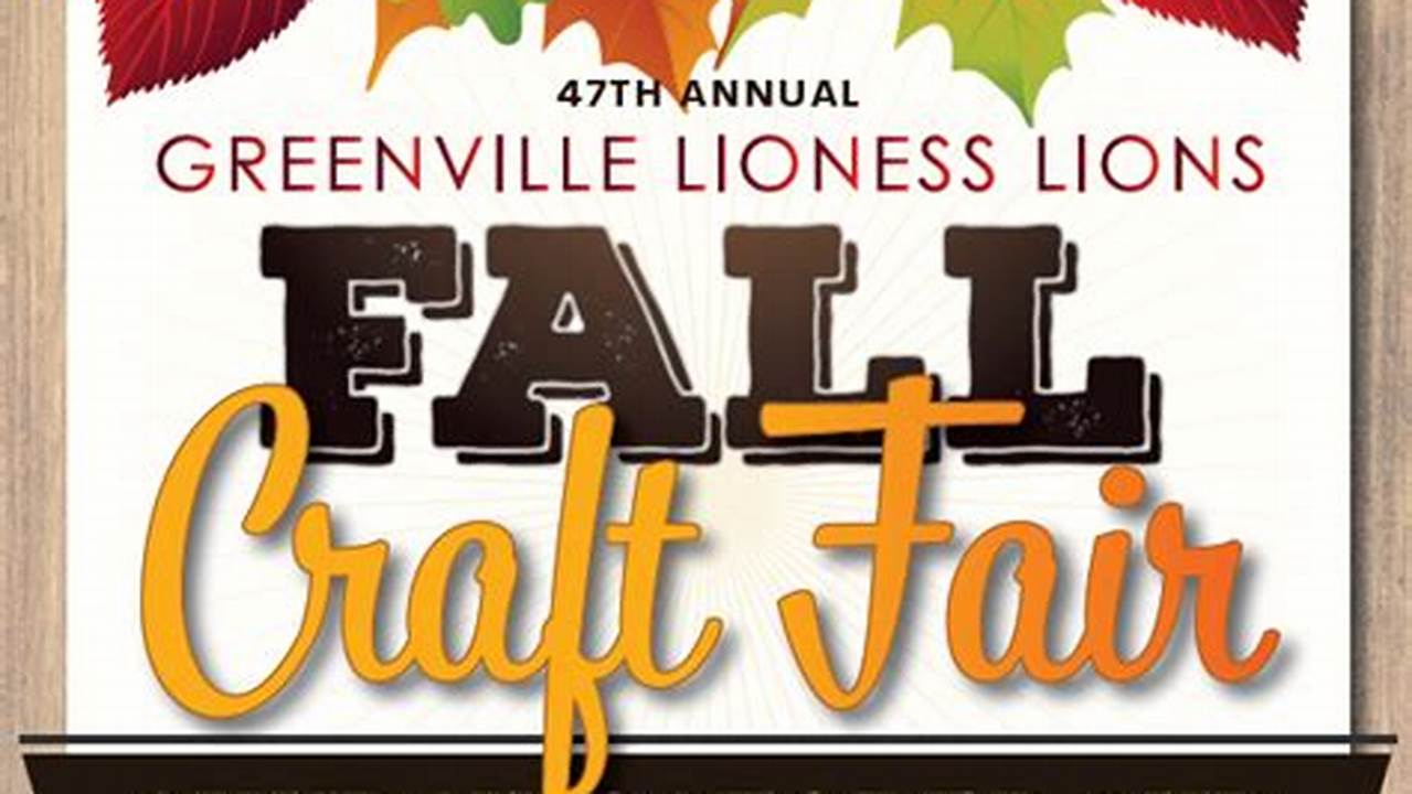 Greenville Lioness Craft Fair 2024