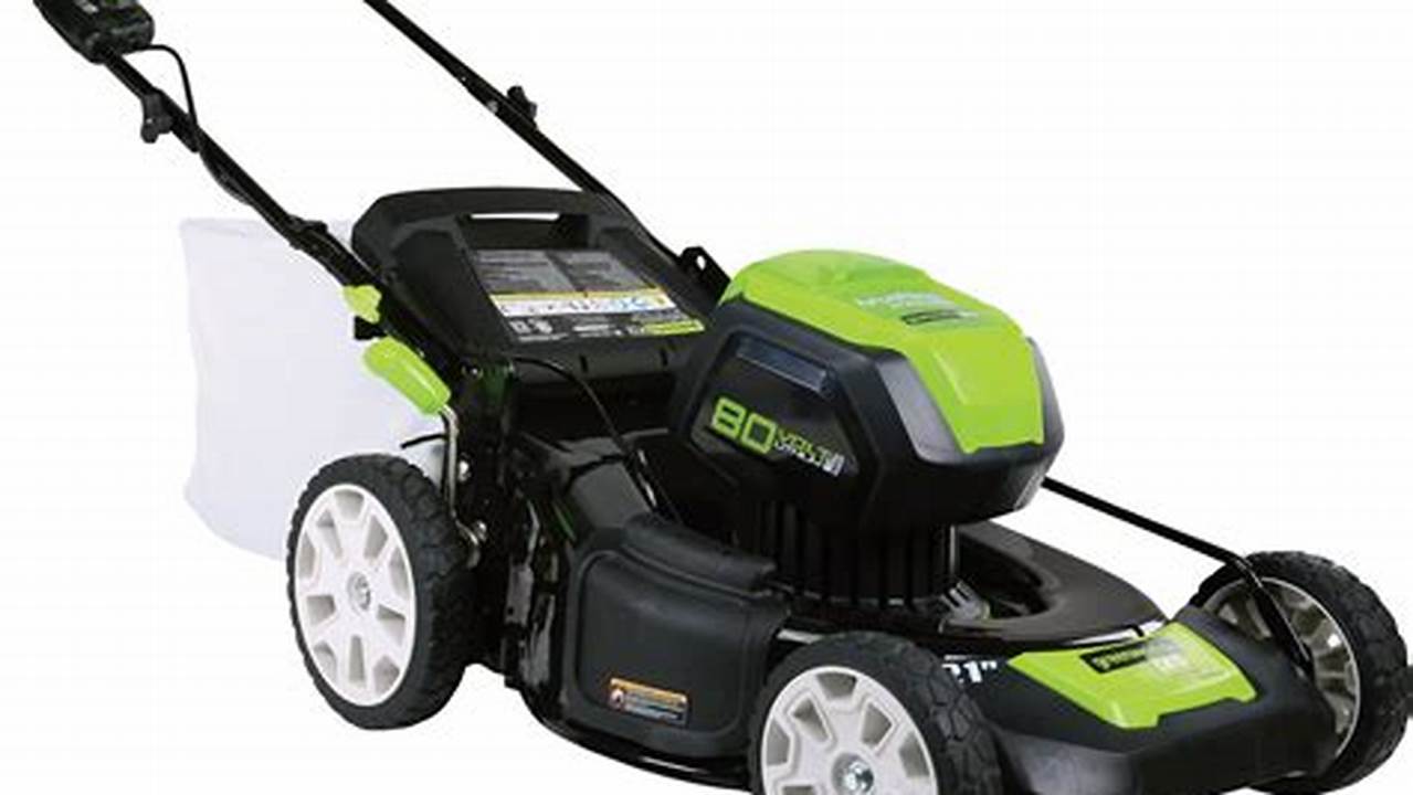 Discover the Secrets of Lawn Mowing Mastery: Greenworks 80v Mower Unveiled