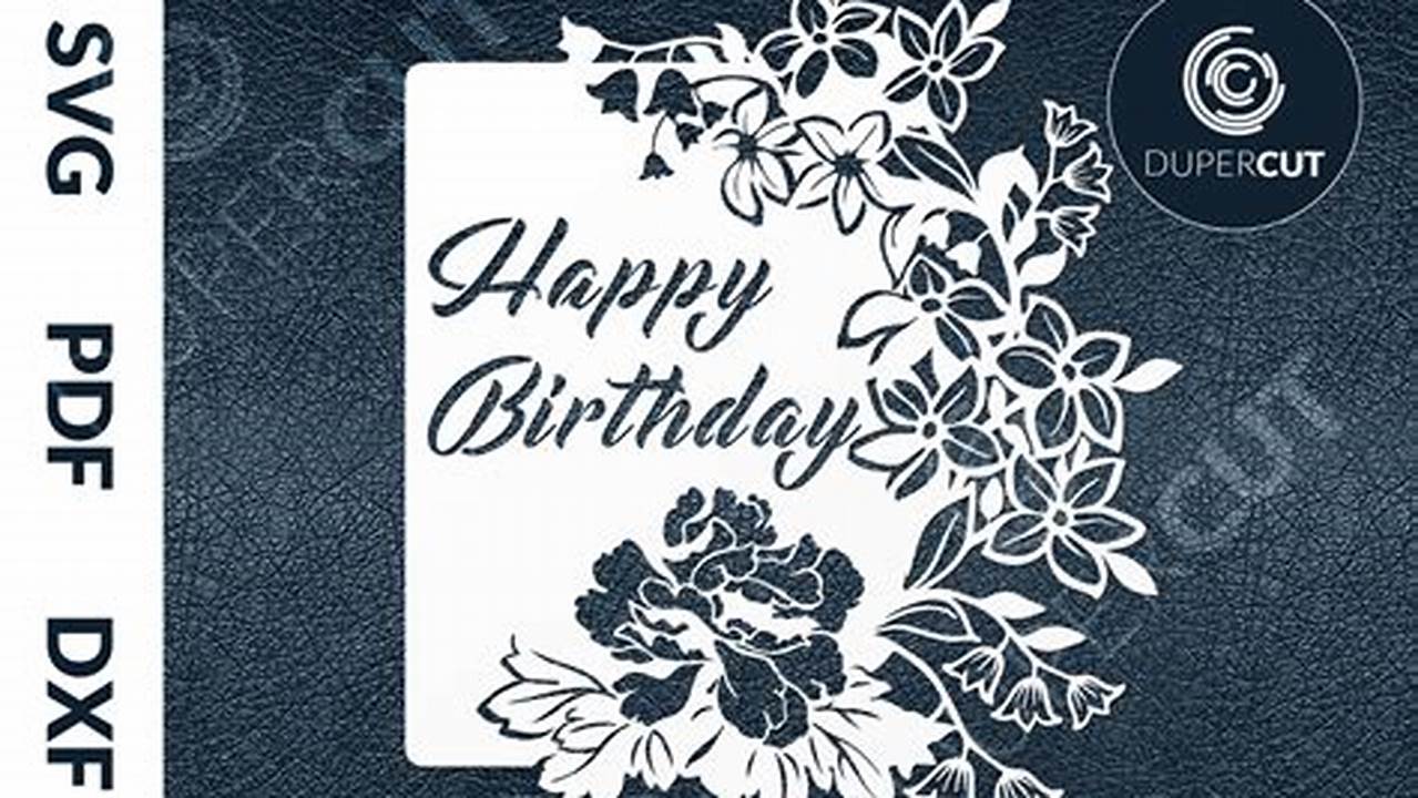 Greeting Card Embellishment, Free SVG Cut Files