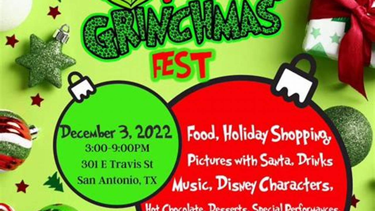 Grinchmas Fest San Antonio 2024