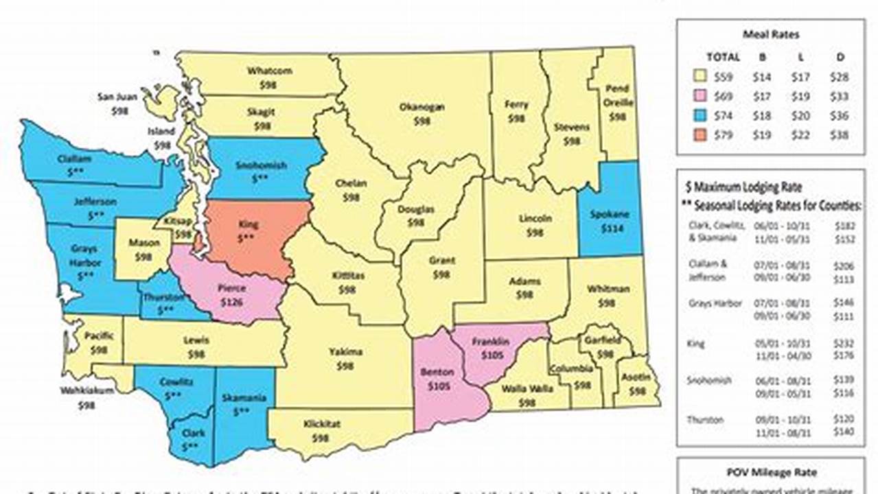 Gsa Per Diem Rates 2024 Washington State