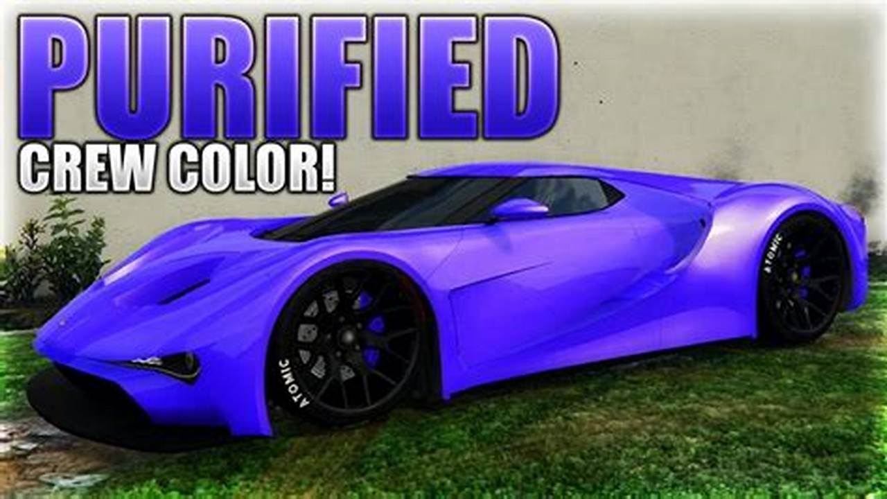 Gta 5 Modded Crew Colors 2024: Customize Your Crew with Unique Colors