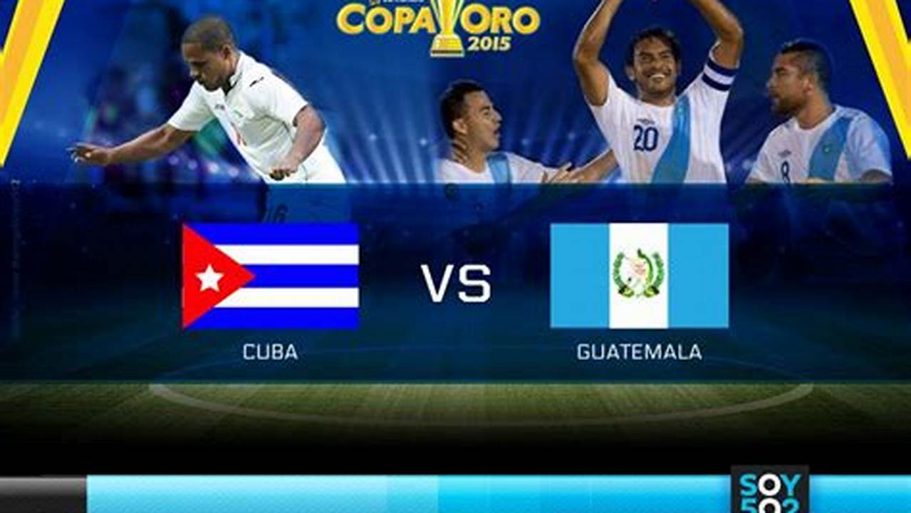 Guatemala Vs Cuba 2024 Live