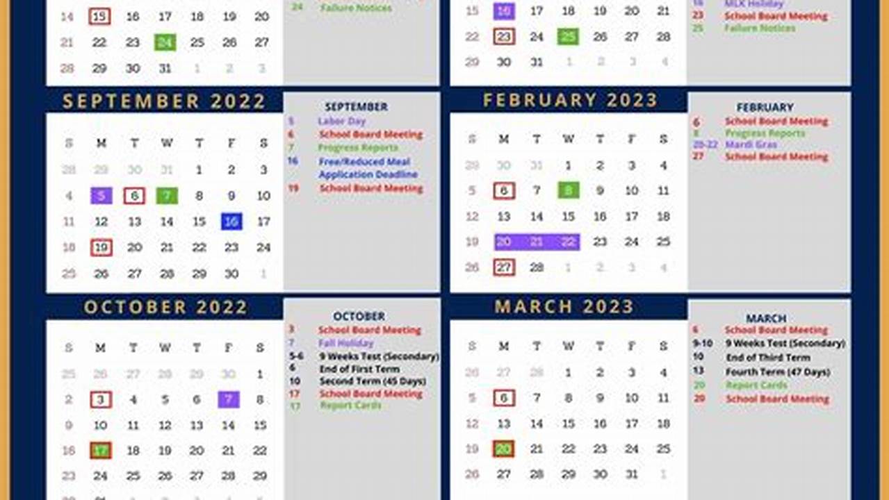 Gulfport School District Calendar 2024-25 Champions