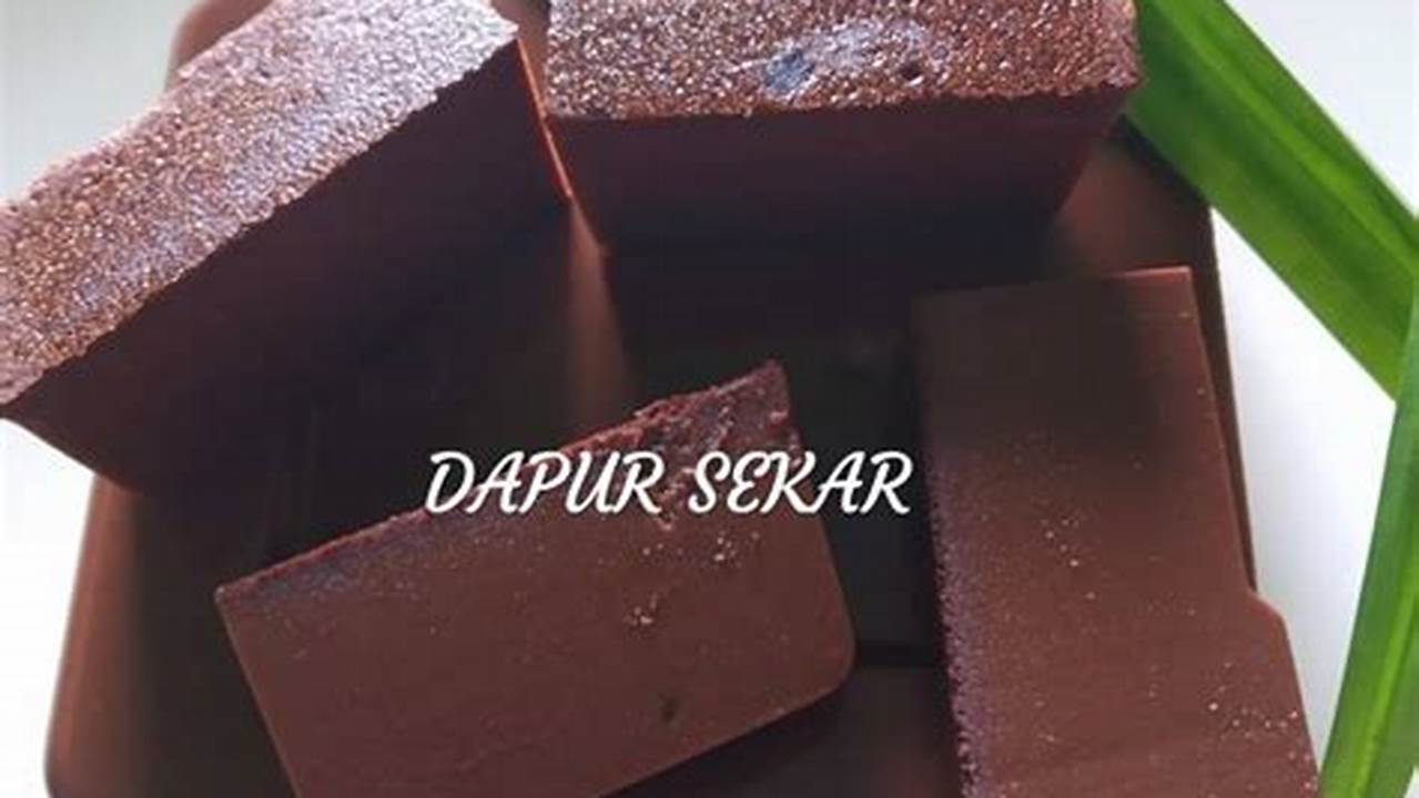 Gunakan Gula Aren Asli Agar Dodol Coklat Memiliki Rasa Yang Lebih Nikmat., Resep7-10k