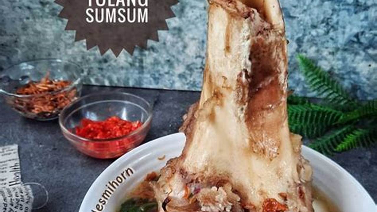 Gunakan Sumsum Sapi Segar, Resep4-10k